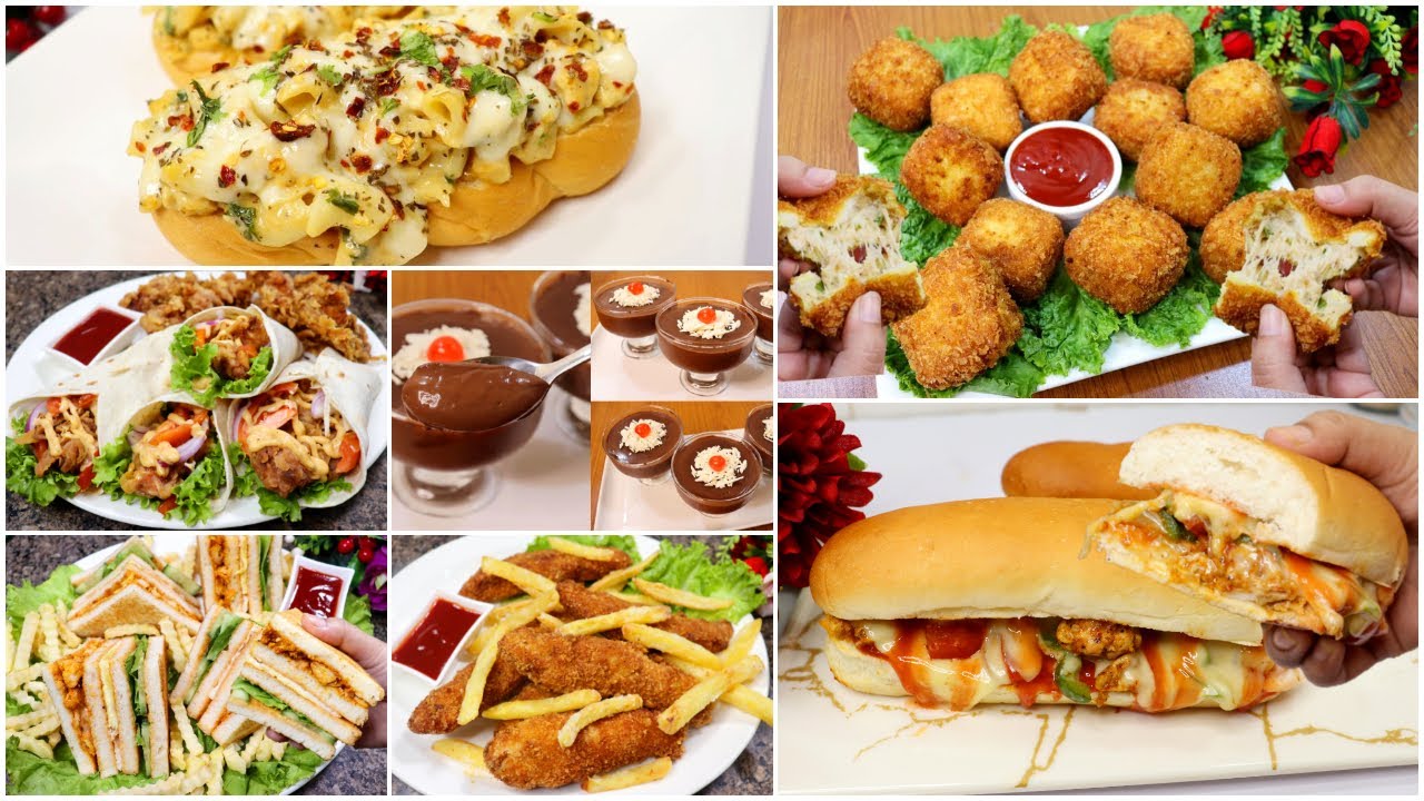 Kids Favorite Party Menu Recipes | Tea Party Menu Recipes By Tasty Food With Maria