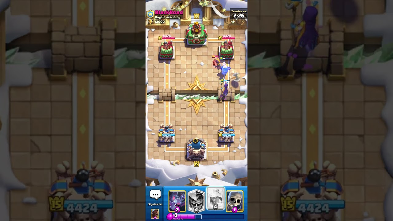 2 batallas a 12000 copas
