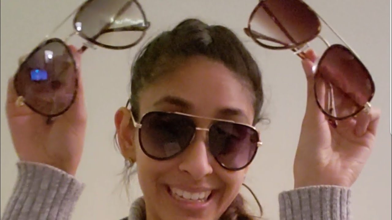 QUAY AUSTRALIA | ALL IN MINI SUNGLASSES | TRY-ON + REVIEW | JLO COLLAB