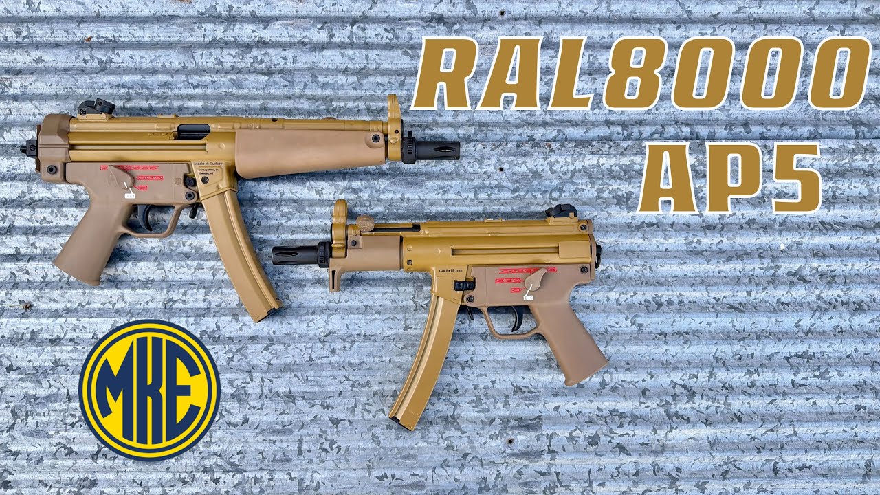 AP5 в цвете RAL8000!