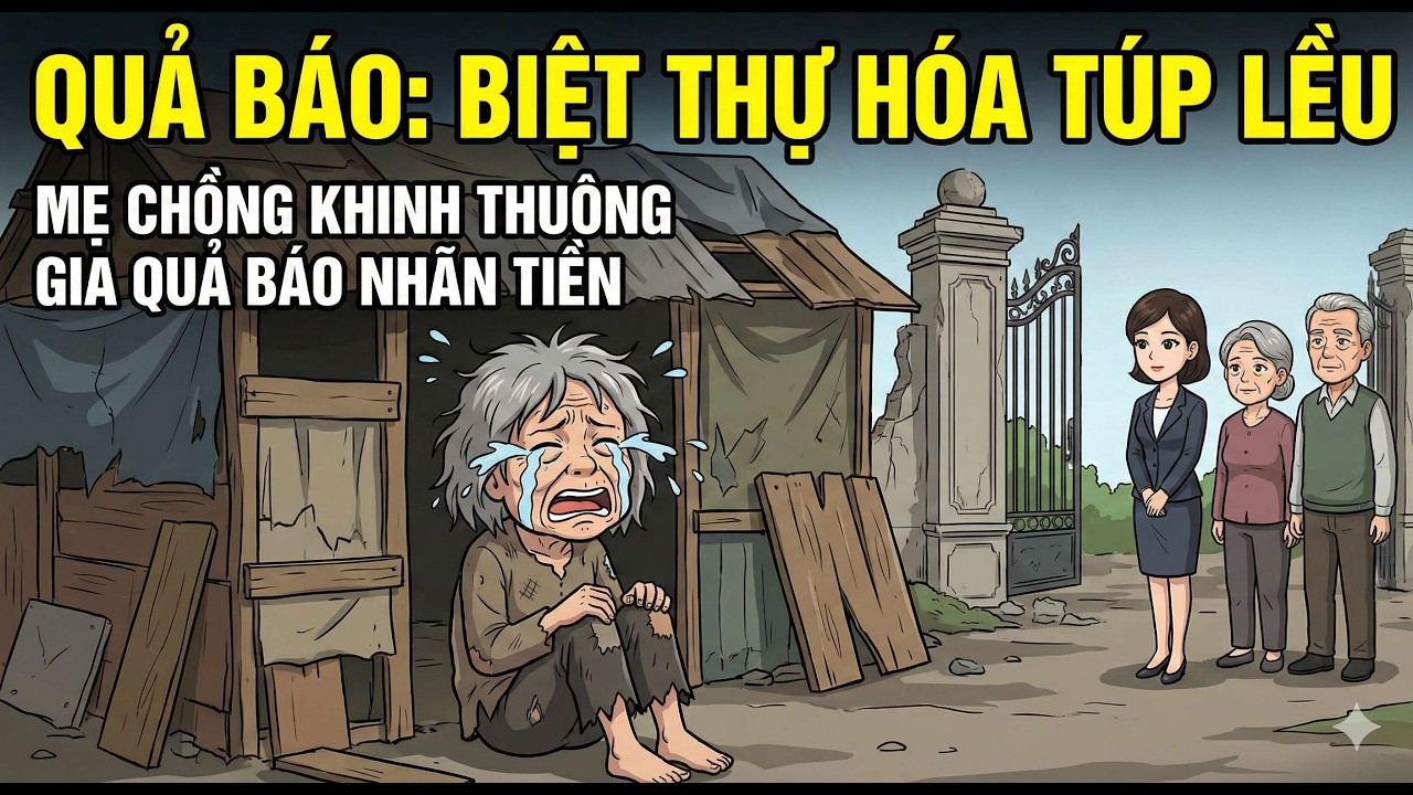 Biệt Thự Hóa Túp Lều: Quả Báo Của Bà Mẹ Chồng Ép Con Dâu Uống Thuốc Độc