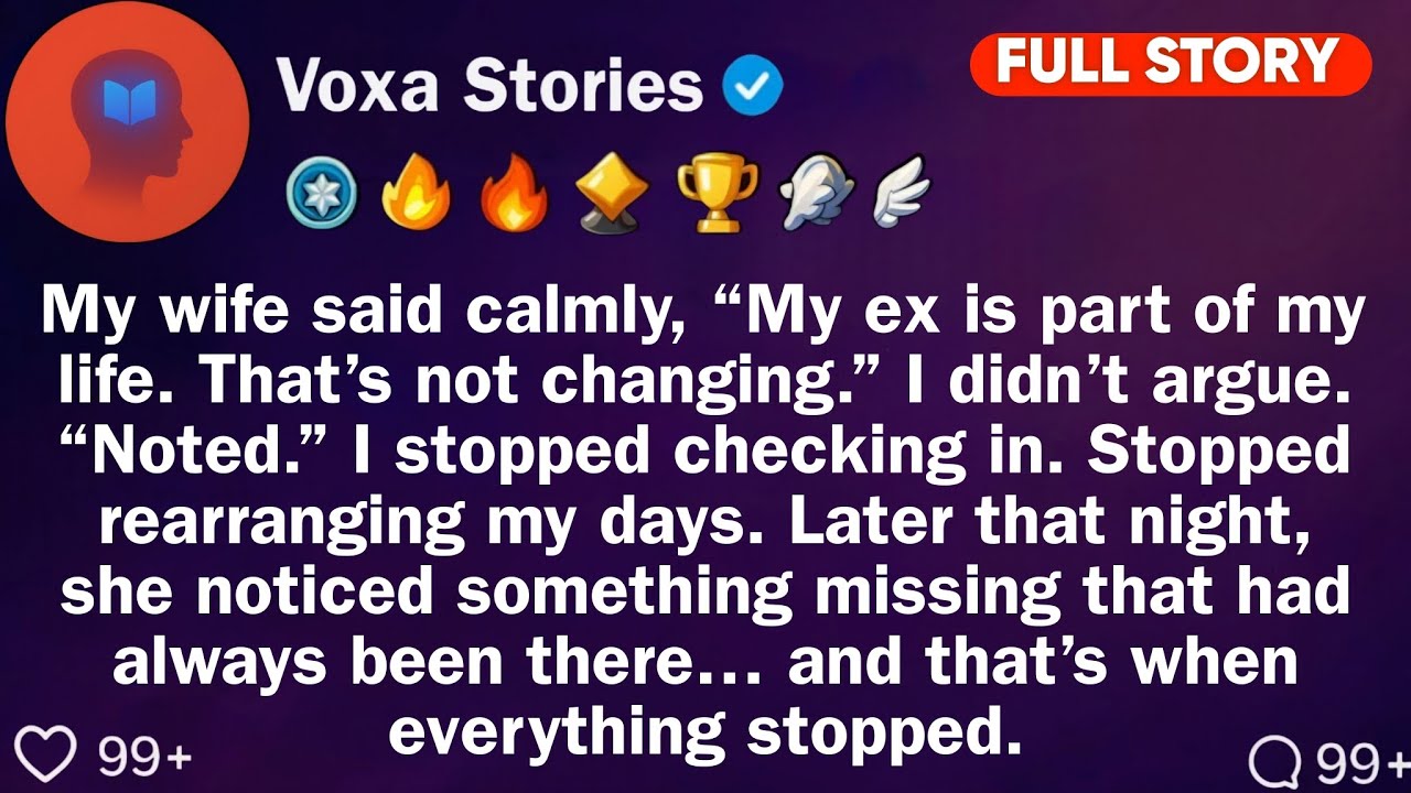 My Wife Said Calmly, “My Ex Is Part Of My Life. That's Not Changing.