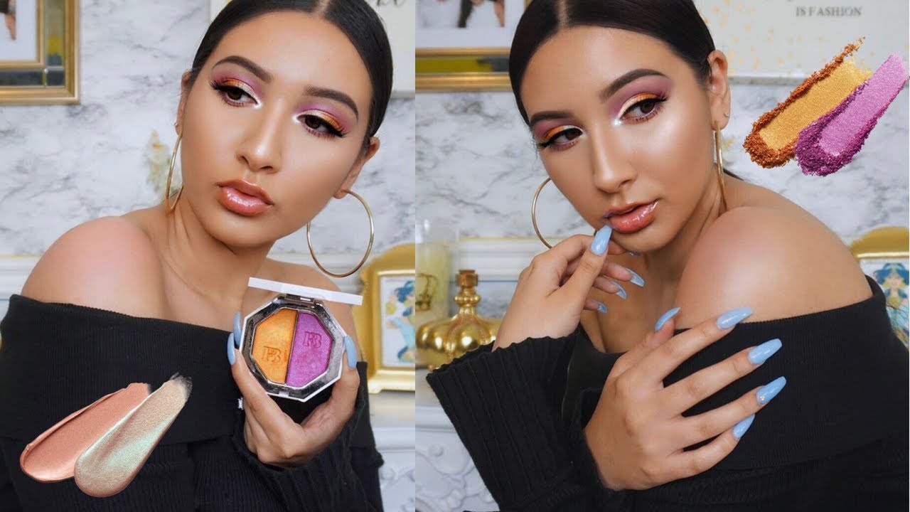 FENTY BEAUTY BEACH PLEASE COLLECTION REVIEW + TUTORIAL | Dania Marie
