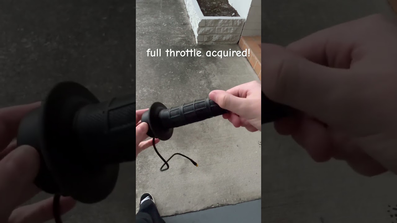 Just got the full throttle! #ebike #mods #edit #foryou #electricebike