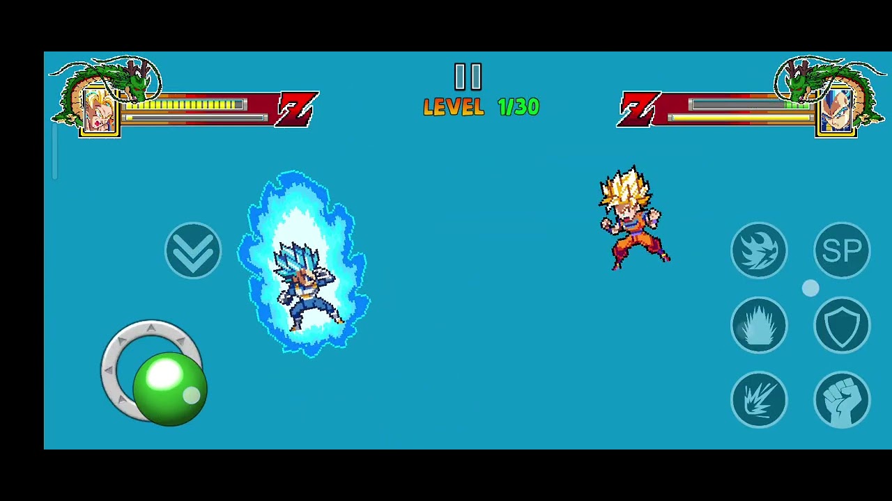 Goku contra Vegeta