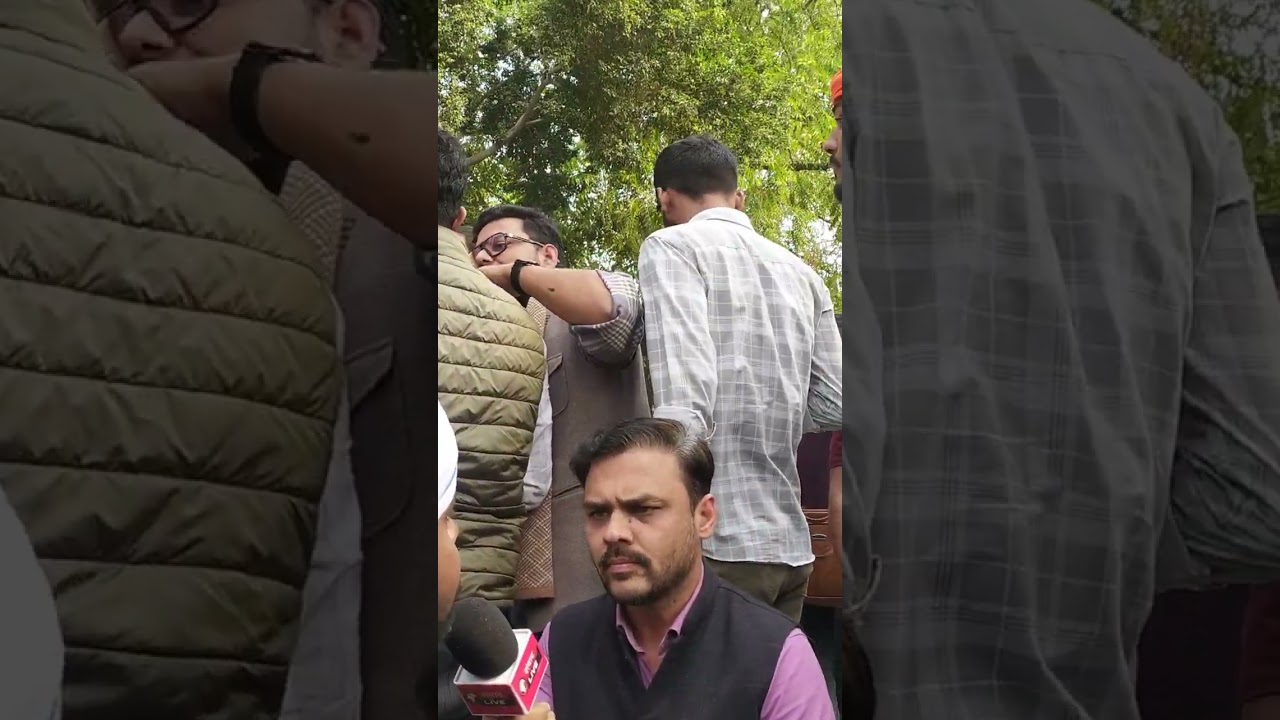 Protest against UGC Bill pass in Lucknow University 😱#ugc #protest #lucknow #viral 