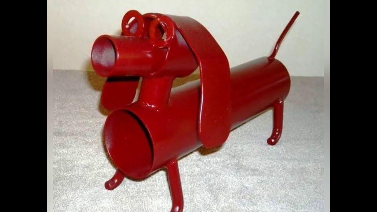 61 🔴 Ideas de Arte en chatarra de figuras de Metal Reciclado fáciles 😍