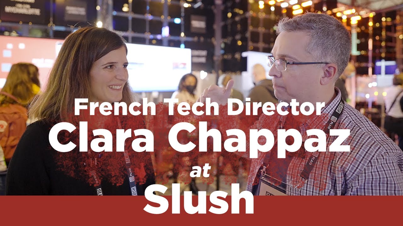 French Tech Director Clara Chappaz at Slush in Helsinki