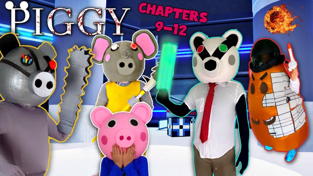 Escape Roblox Piggy In Real Life The Movie: Chapters 9-12
