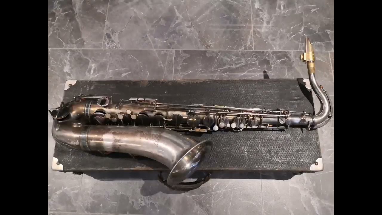 Selmer Tenor Saxophone 1928 Large Bore with otto link super tone master - I'm a fool to want you