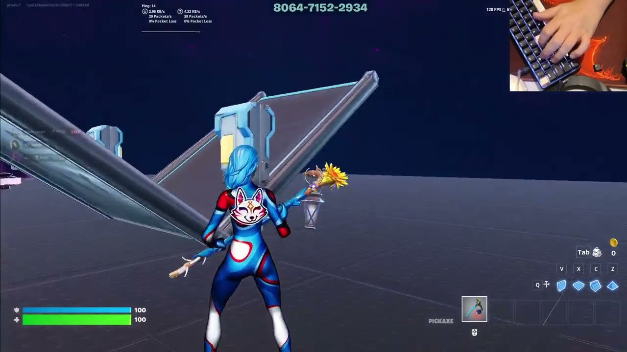 this is how fast i move my fingers.Wolfeees new emote