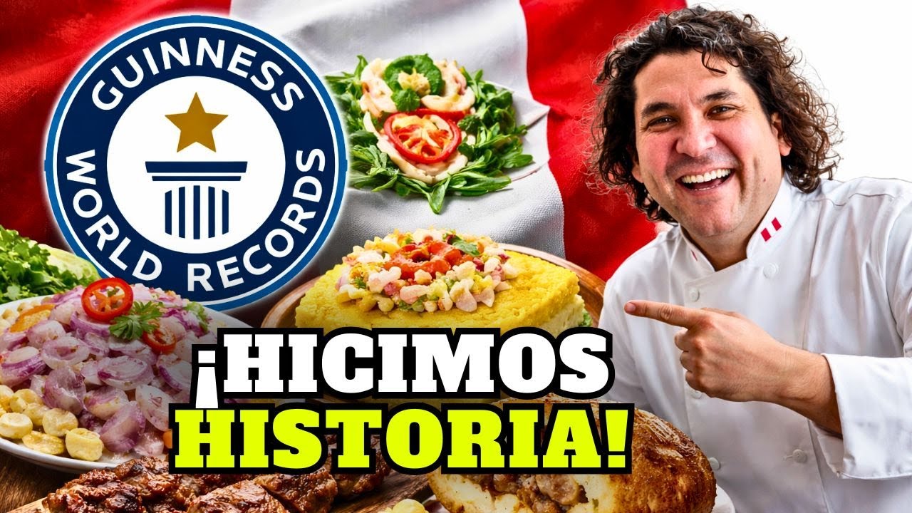 ¡IMPOSIBLE PERO CIERTO! los 10 RÉCORD GUINNESS de la COMIDA PERUANA que sorprendieron al MUNDO.