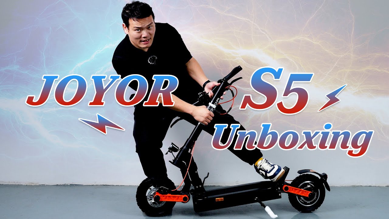 JOYOR S5 ABE Certified E-Scooter Unboxing