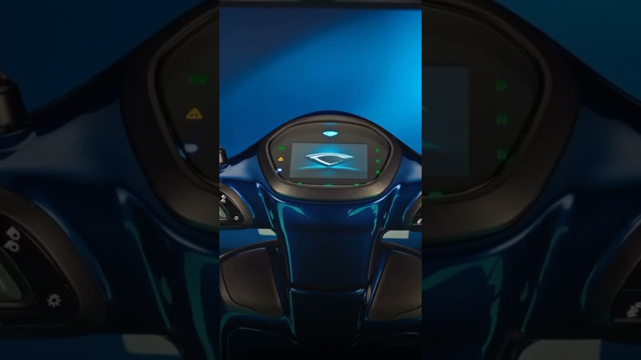 Bajaj Chetak EV Navigation on Screen |