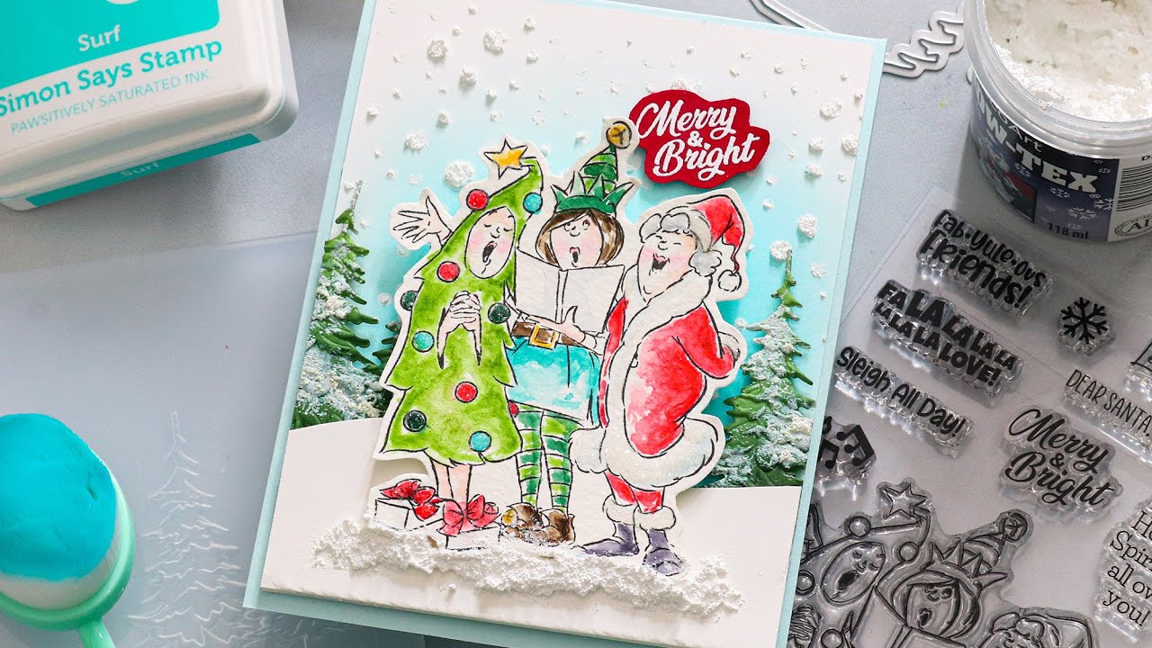 Don't miss this Fab-yule-ous project! Featuring Art Impressions!