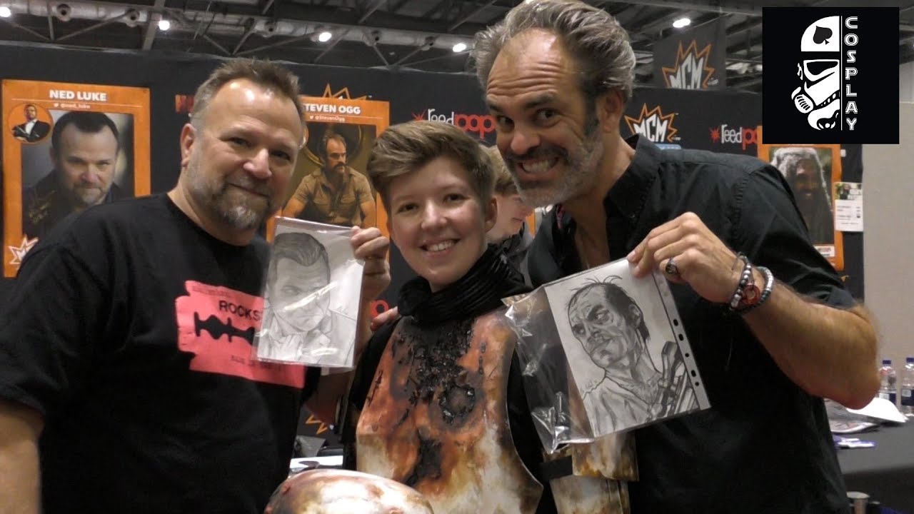 Meeting Ned Luke & Steven Ogg (MCM May 2018)