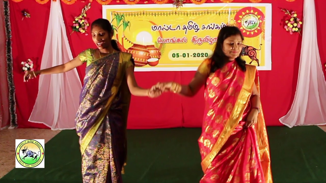 Malta Tamil Girls Dance - Malta Tamil Sangam - Pongal 2020