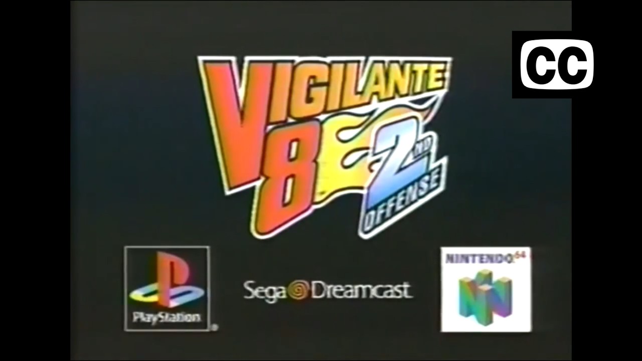 Vigilante 8 and Vigilante 8: 2nd Offense - Playstation US Adverts