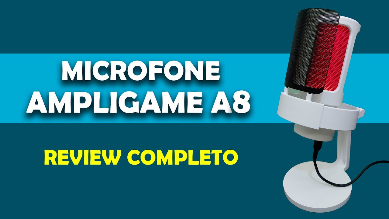 REVIEW MICROFONE AMPLIGAME A8
