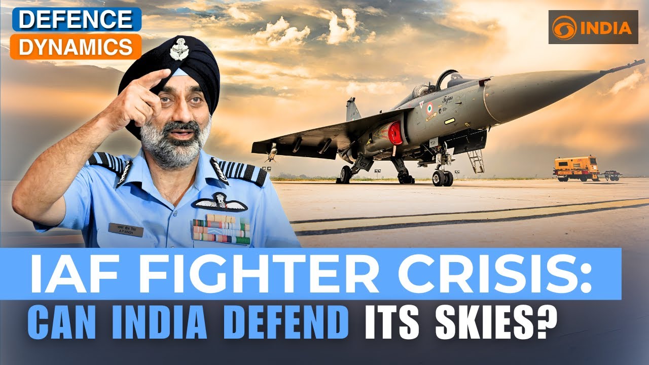 IAF Fighter Crisis: Can India Defend Its Skies? | Defence Dynamics