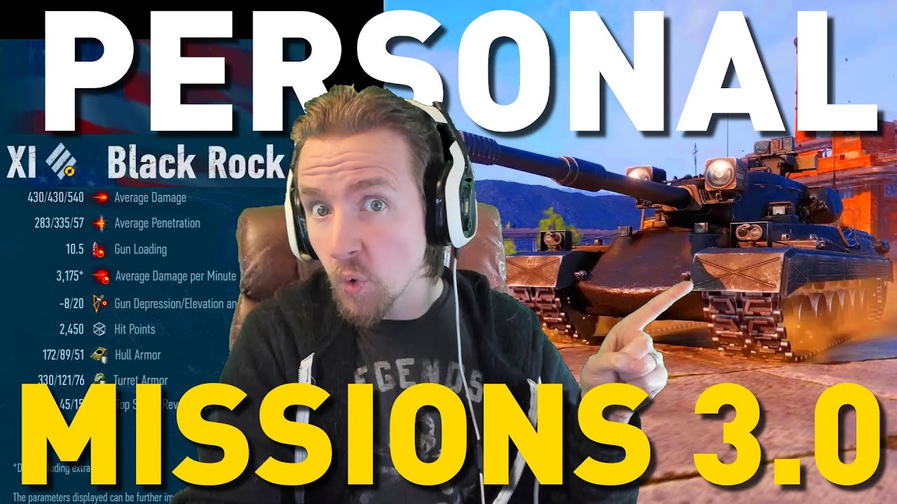 PERSONAL MISSIONS 3.0 revealed in World of Tanks!