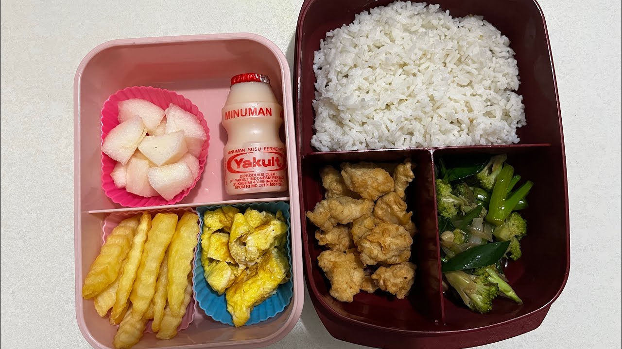 MASAK SATSET || Tumis Sawi saos tiram, ayam goreng tepung dan packing bekal