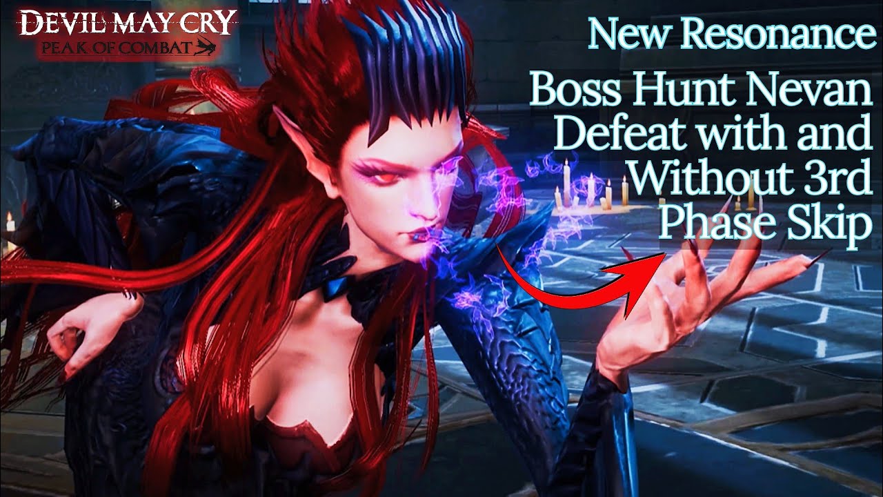 Boss Hunt Nevan Defeat 2 runs | Legend Seeker | Devil May Cry Peak of Combat DMC POC | The KiLLeR.