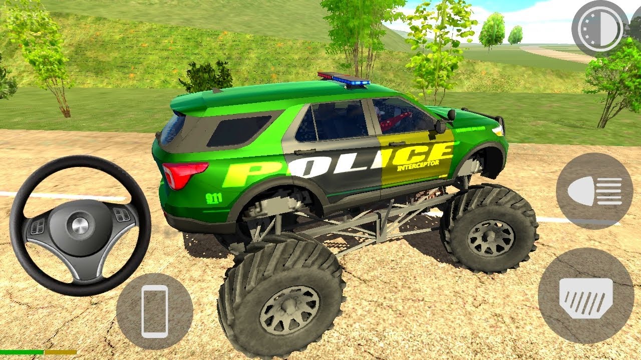 Monster Police Car Village Extreme Chase | Indian Car Simulator & Indian Bike Driving 3D HD IndiaFX!