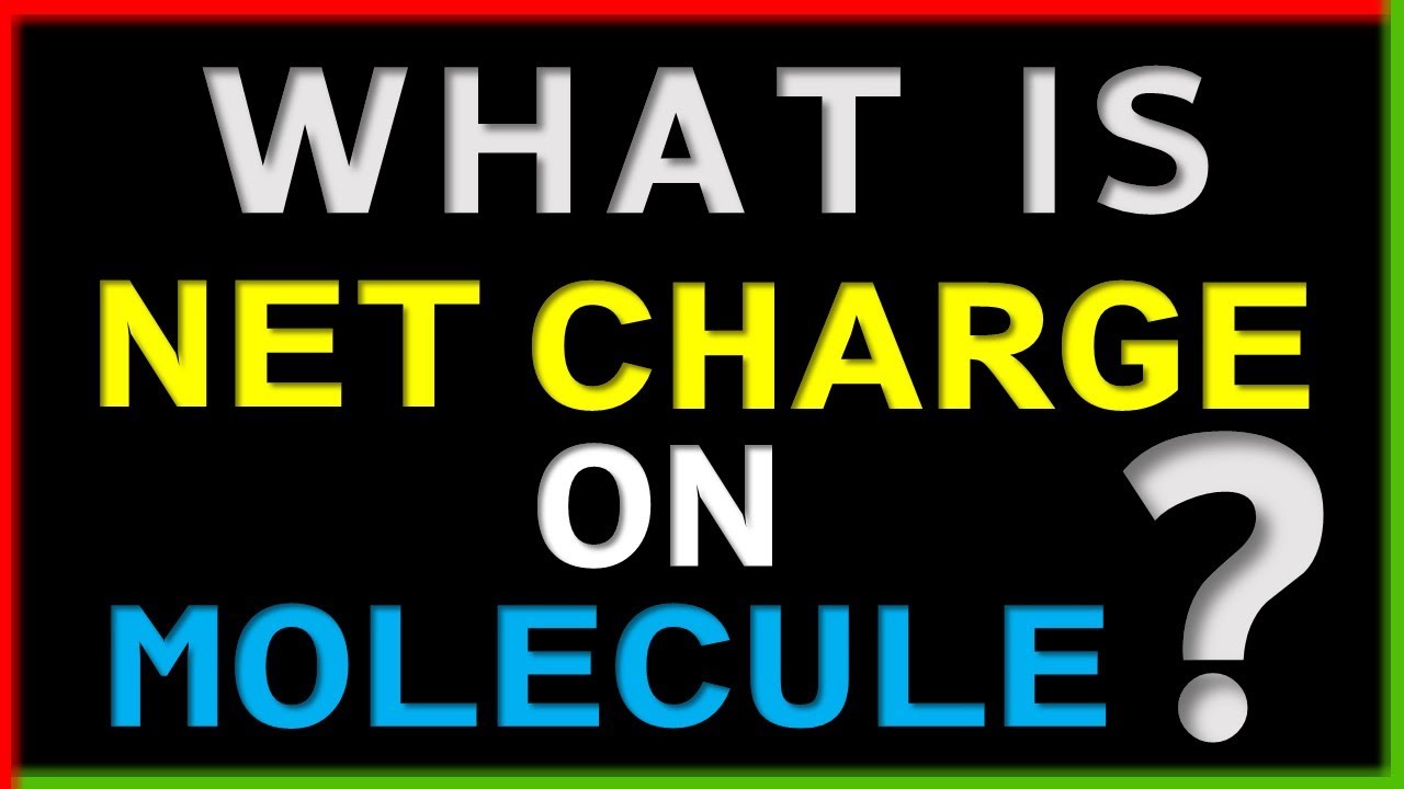 WHAT IS NET CHARGE ON MOLECULE?