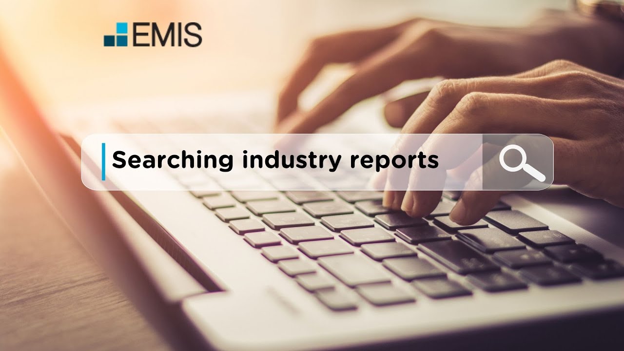 Tutorial - Searching industry reports using the search tool