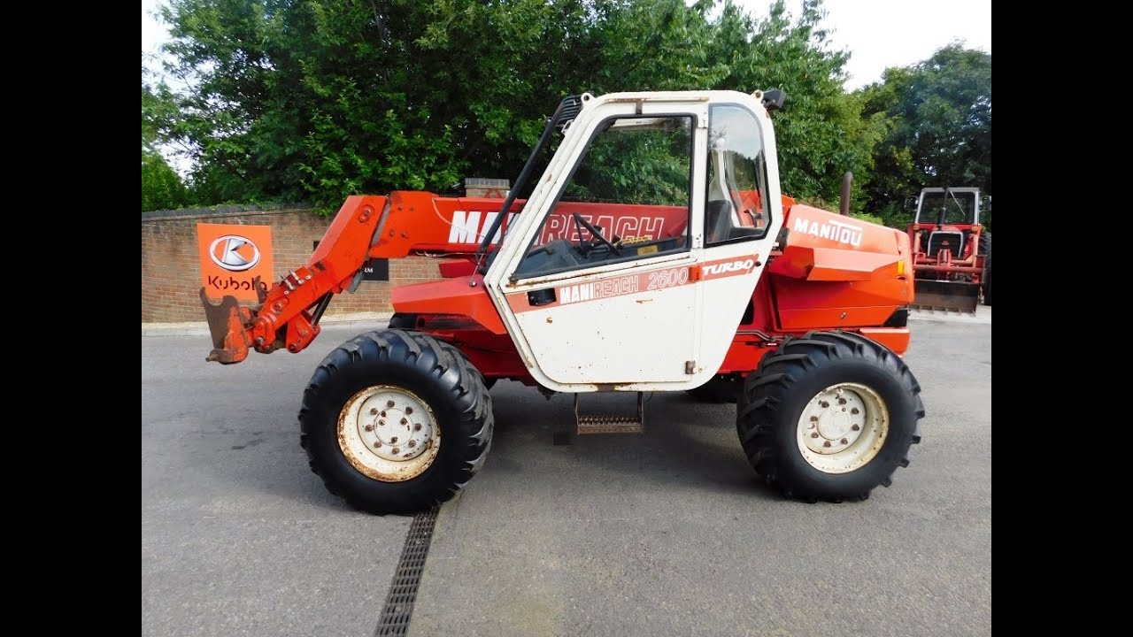 MANITOU 626T MANIREACH WALKROUND VIDEO