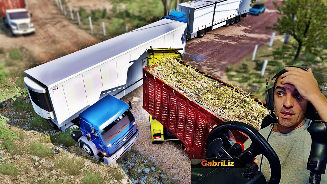 ESSA FAZENDA É UMA CONFUSÃO PARA OS MOTORISTAS - Vida de Caminhoneiro 342 - Euro Truck Simulator 2