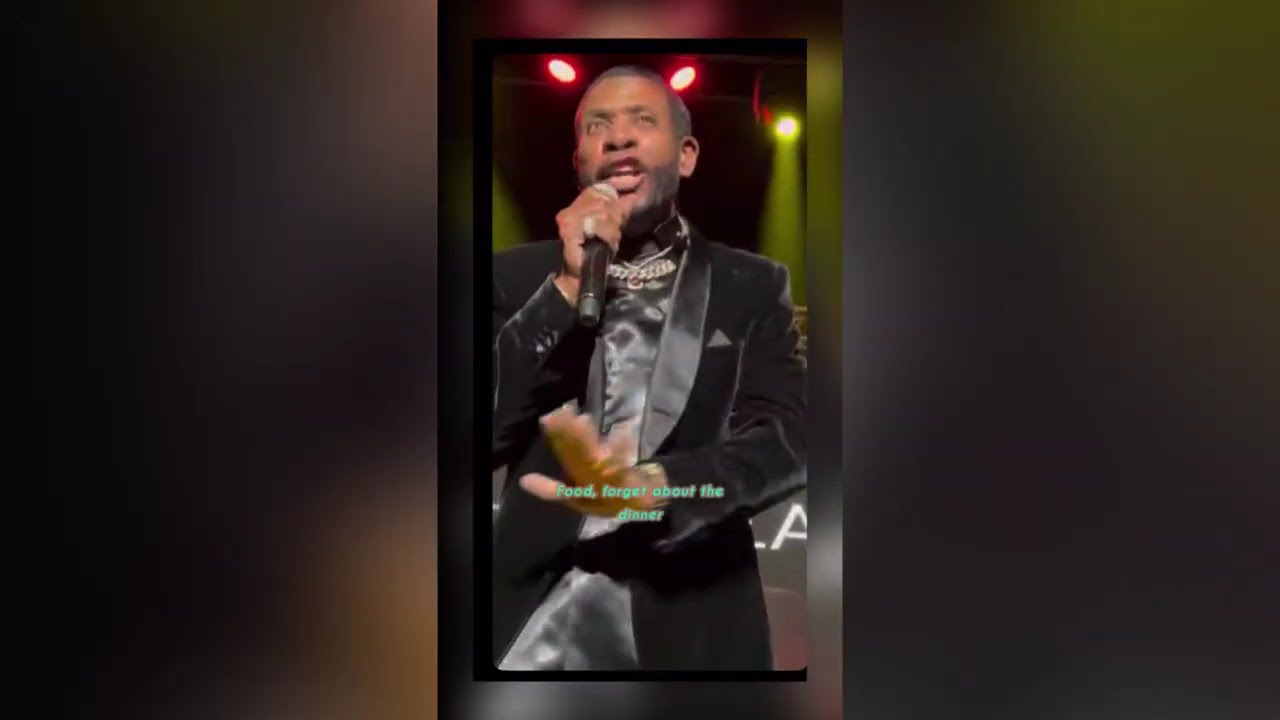 Concert complications 🎤❤️🎼(KEITH SWEAT) #rnbartist #keithsweat #concert 