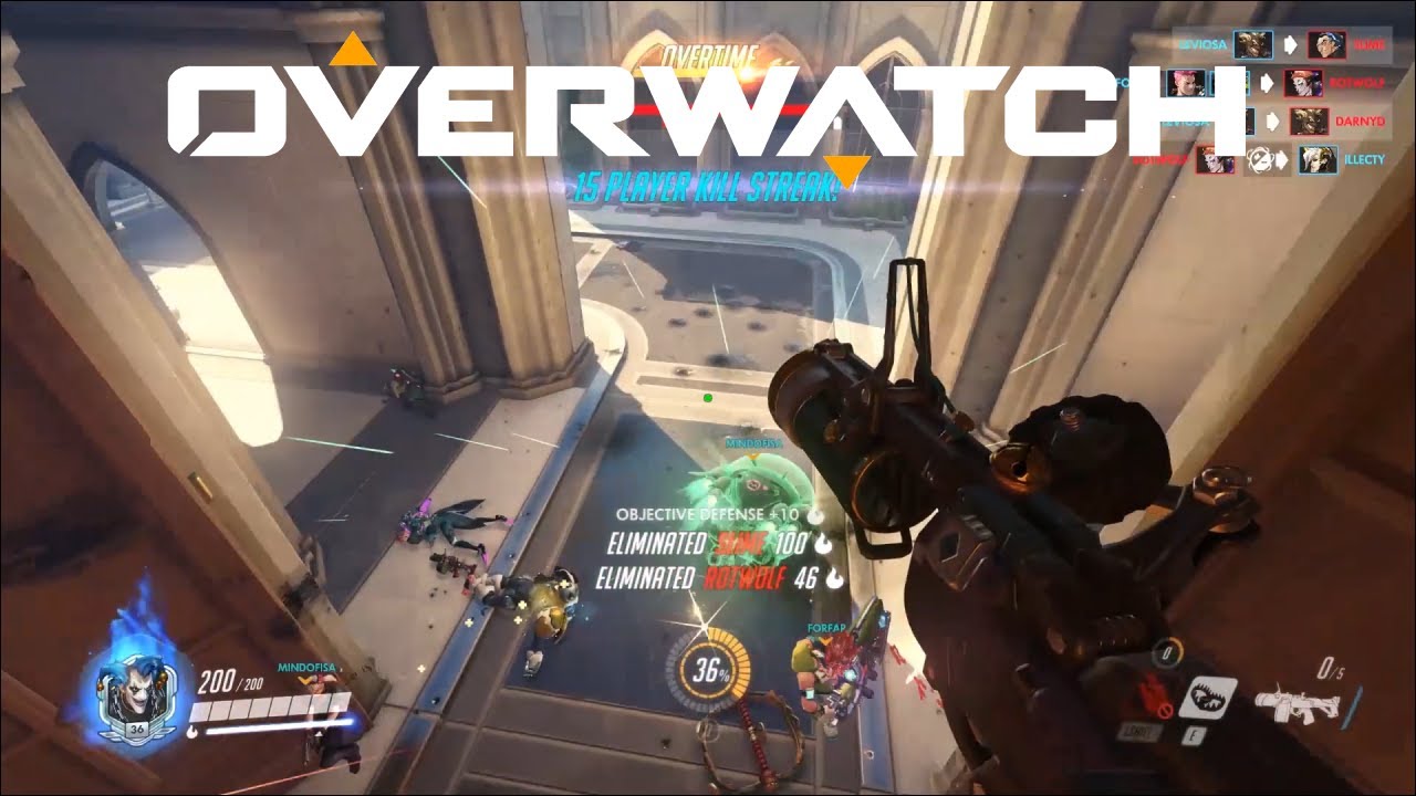 OVERWATCH - Multiplayer Gameplay No Commentary