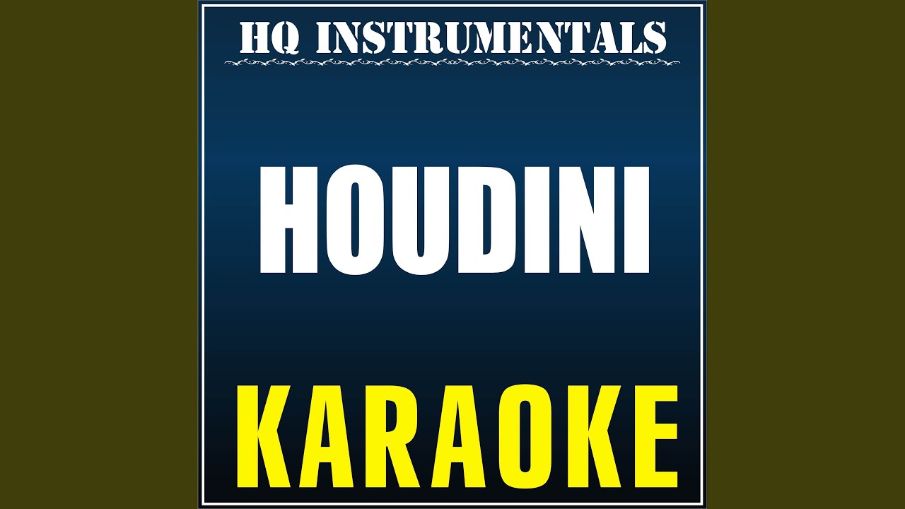 Houdini [Originally Performed by Eminem]