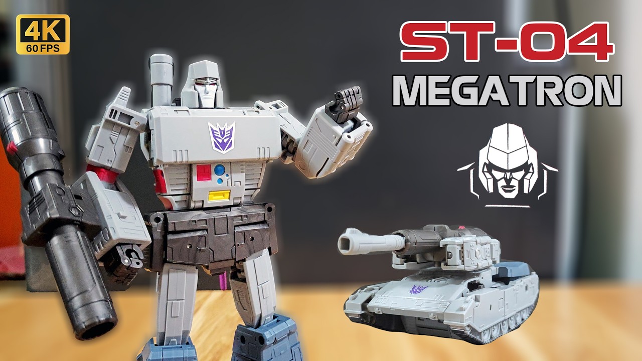 ST-04 Megatron (G1) Review – Destruction Warrior | Transformers K.O SS86 Megatron full experience