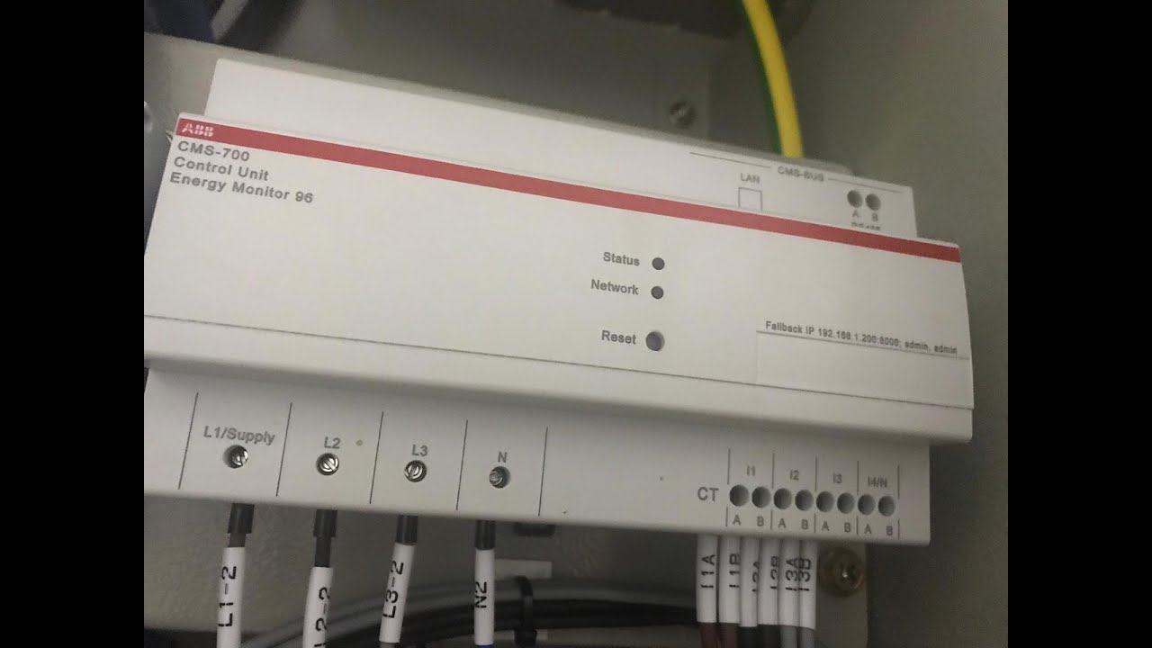 ABB Energy monitoring unit for multiple branches, check out this CMS 700 HEMS