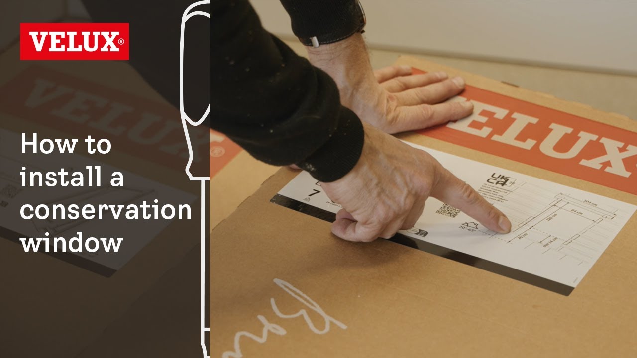 VELUX | How to install a heritage conservation window