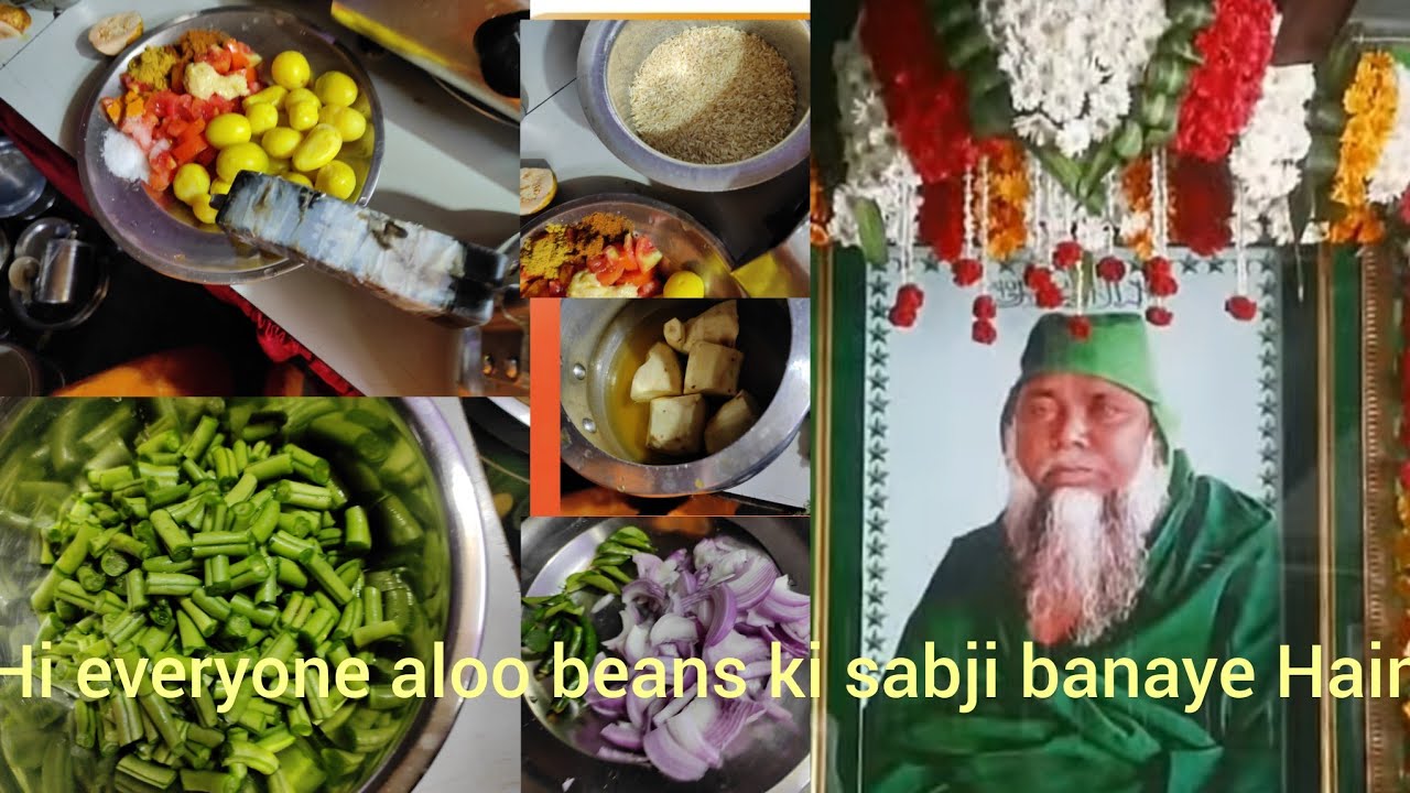 Hi everyone Aaj humne aloo beans ki sabji banae Hain 🌹🌹