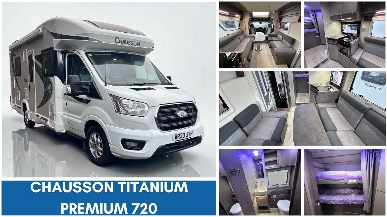 Chausson Titanium Premium 720 Motorhome For Sale at Yorkshire Caravans & Motorhomes