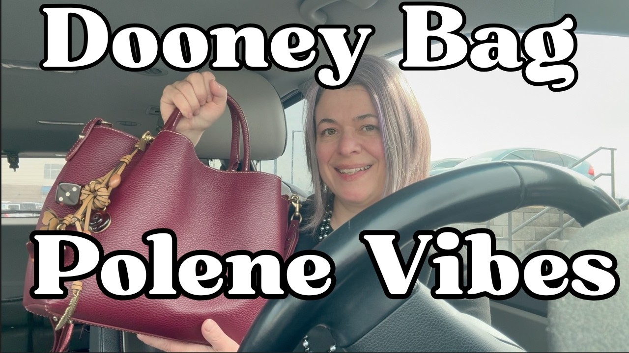 Эта сумка Dooney излучает атмосферу Polene! (Lucca Leather Barlow)