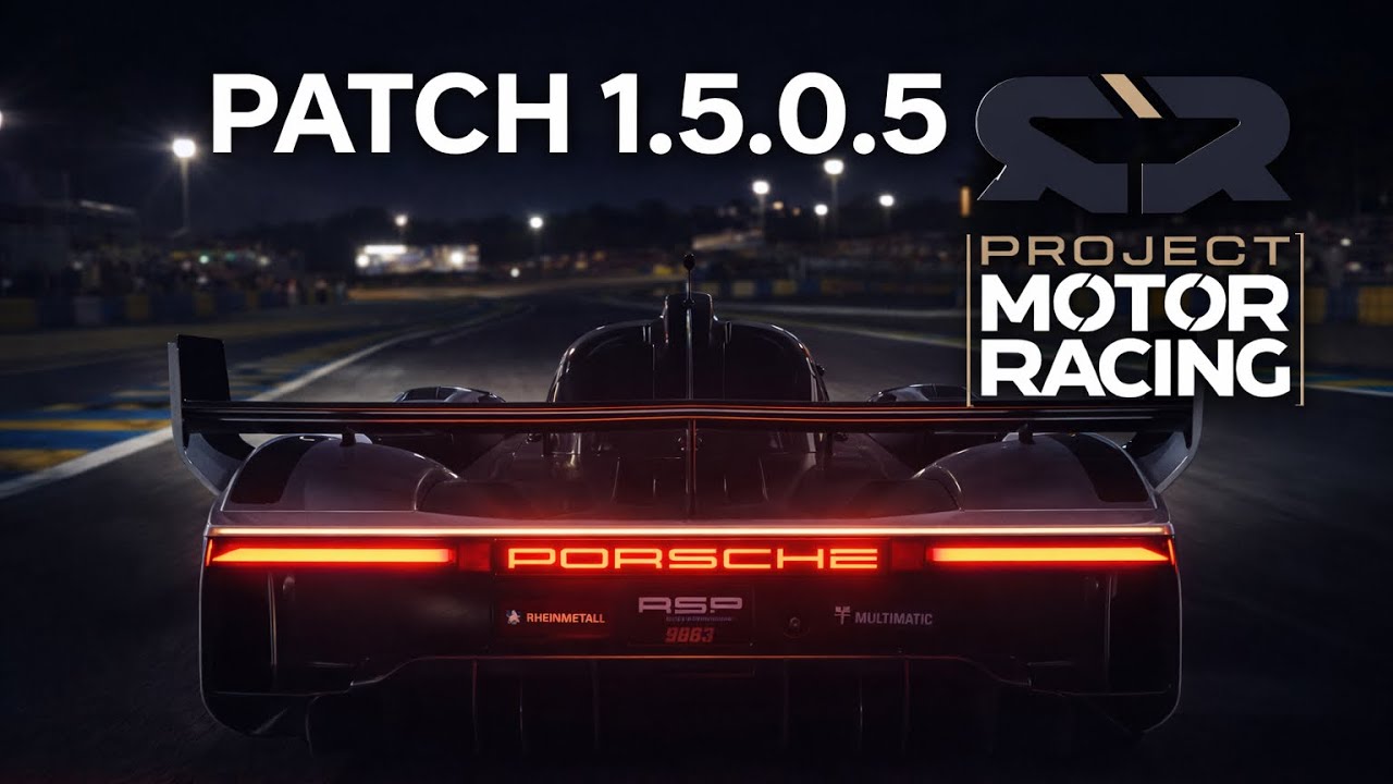 Porche 963 - Project Motor Racing #ps5 #logitech #g29 #g923 #hypercar #lemans #wec 