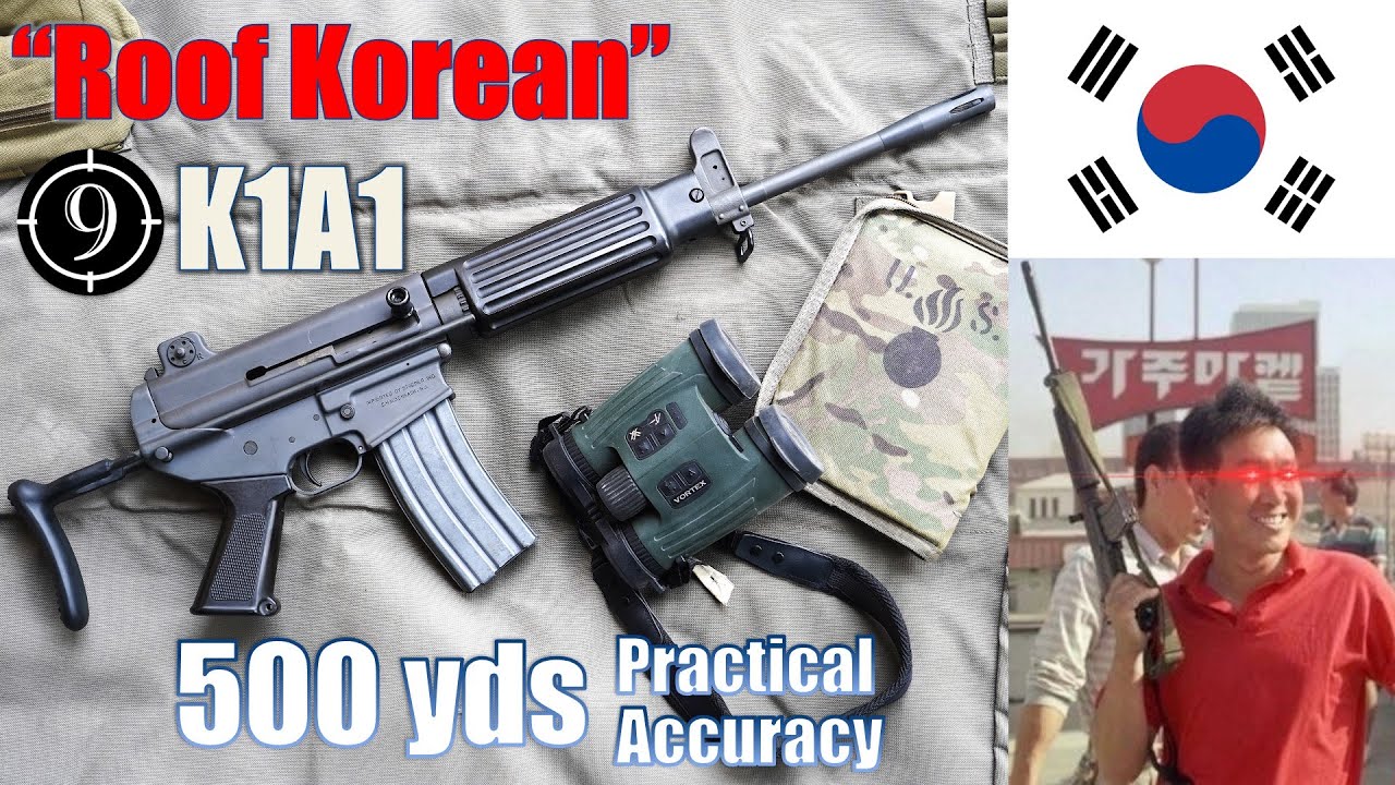 S. Korean K1A1 "Rooftop Korean's Choice" to 500yds: Practical Accuracy