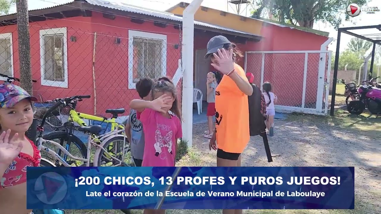 ¡200 CHICOS, 13 PROFES Y PUROS JUEGOS!