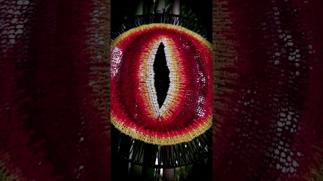 #dreamcatcher #sauron #ringofpower #lotr #crochet