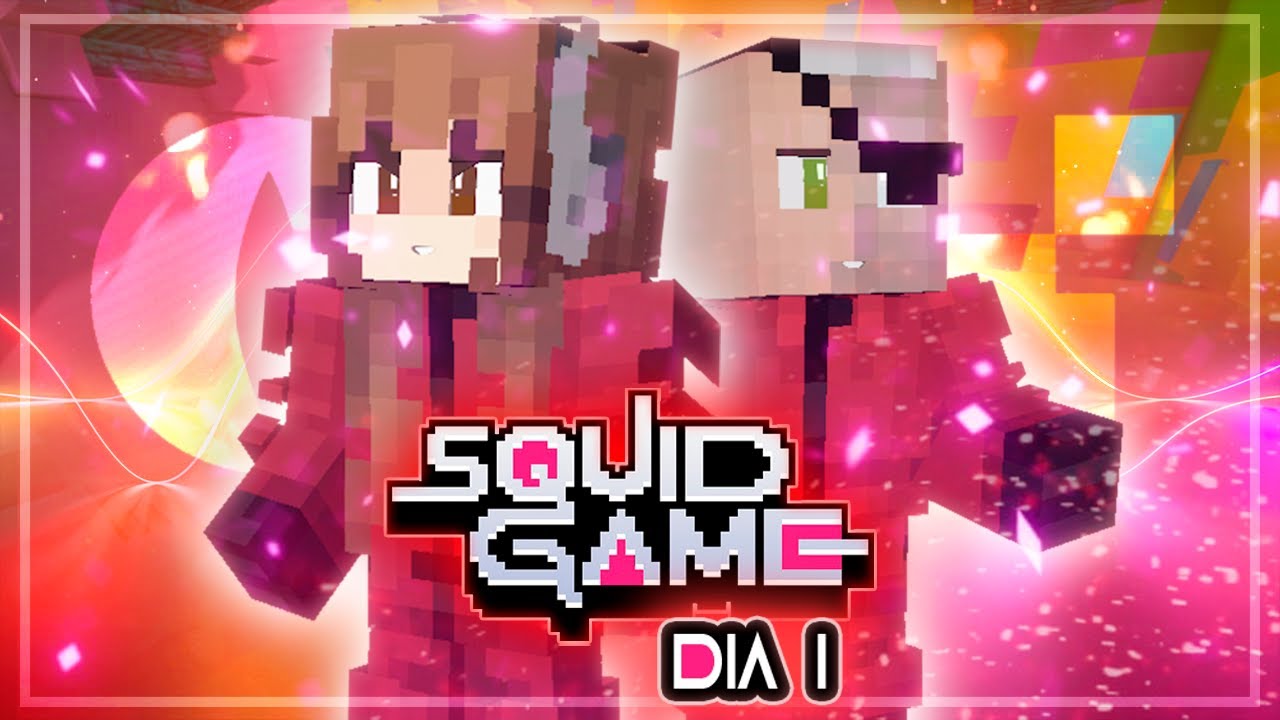 🦑PRESENTO los SQUID GAME en MINECRAFT! #1 | Elisa Waves