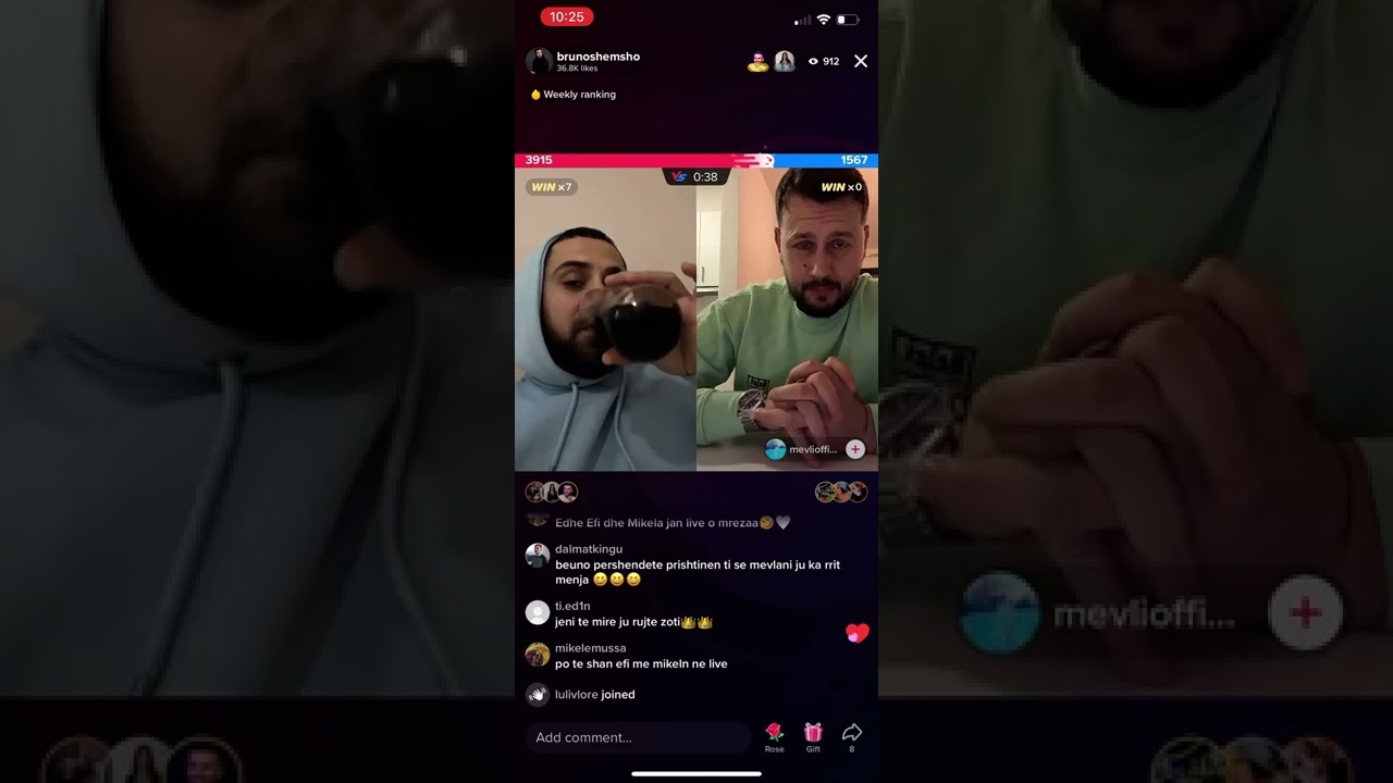 Super Sfida Bruno Shemsho me Mevlan Shaba live gift