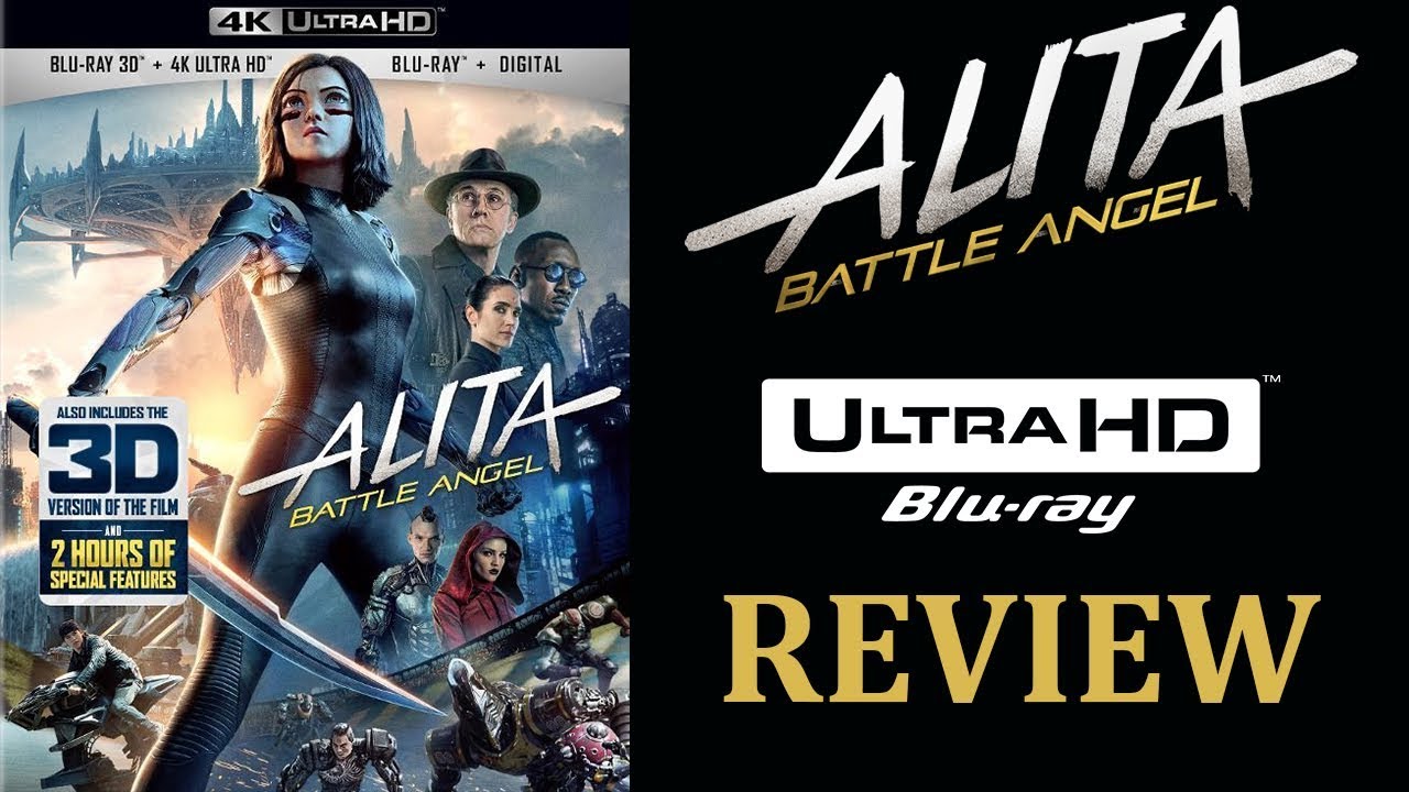 АЛИТА: БОЕВОЙ АНГЕЛ 4K Обзор Blu-ray