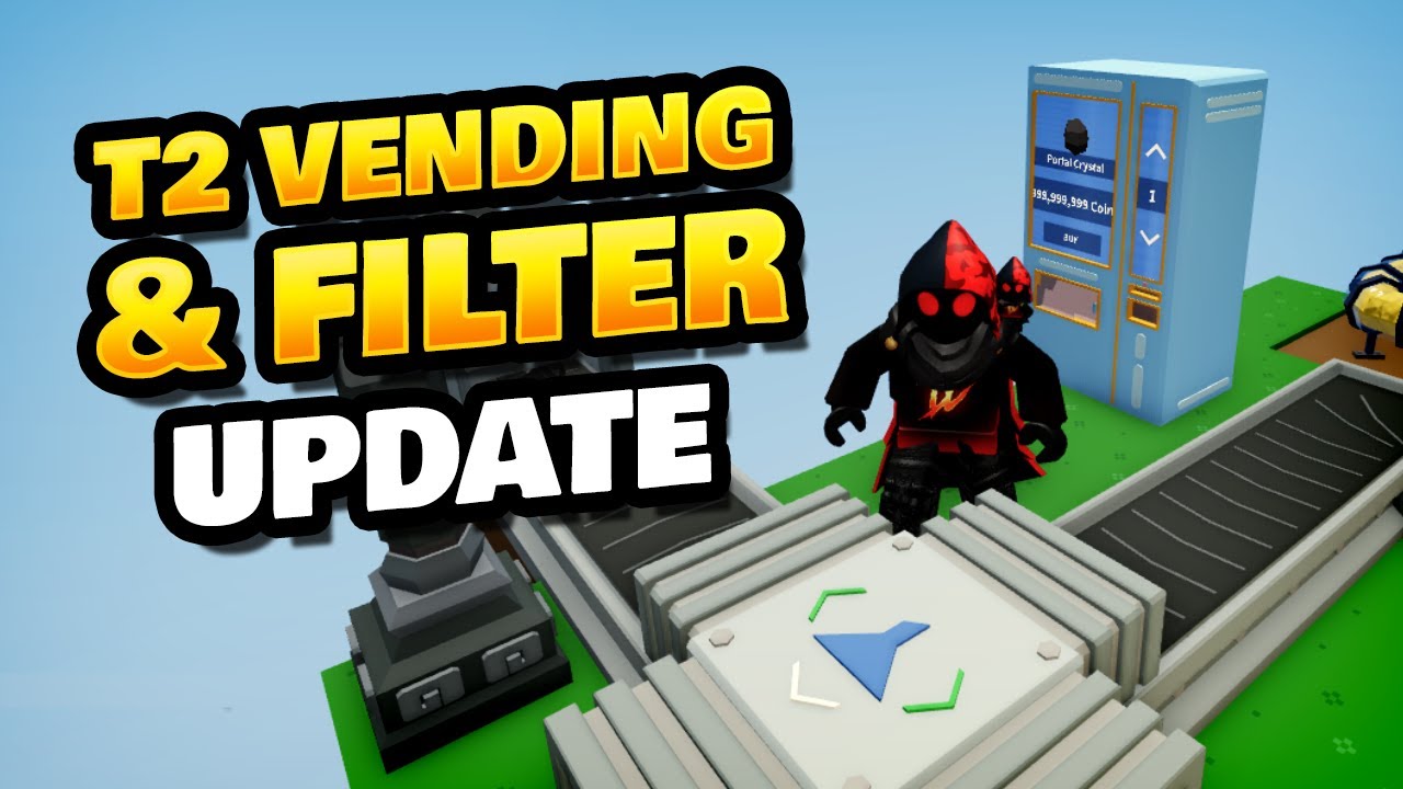 Tier 2 Vending & Filter Update in Roblox Islands (Plus a Surprise!)