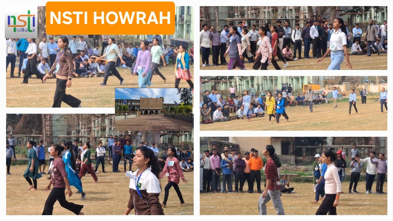 🥇🥈🥉SPOON BALANCE RACE||Anual sports competition in NSTI HOWRAH held on 4 Feb 2026|| 🏃🏃‍♀️